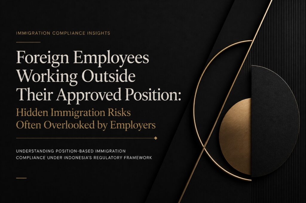 Foreign Employees Working Outside Their Approved Position: Hidden Immigration Risks Often Overlooked by Employers