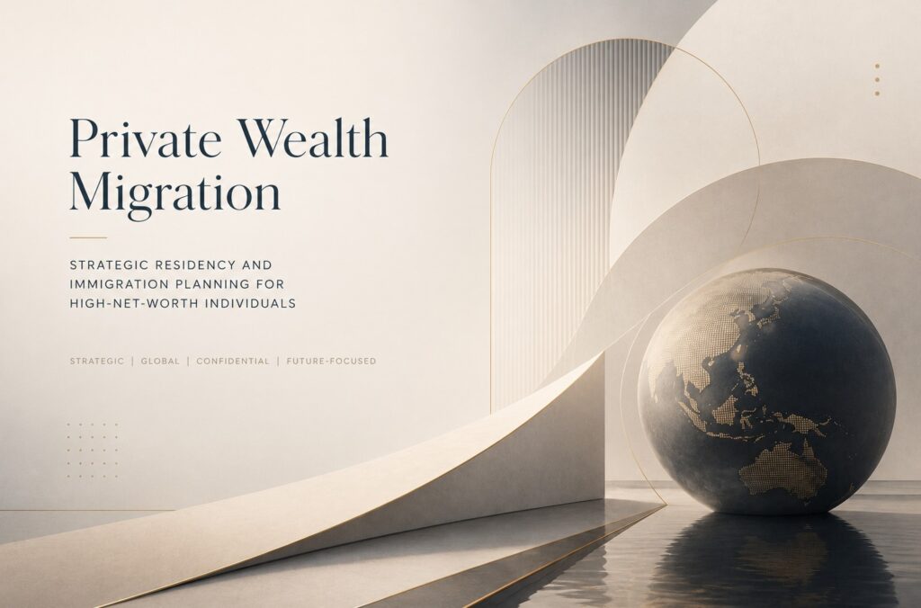 Private Wealth Migration Strategic Residency and Immigration Planning for High-Net-Worth Individuals