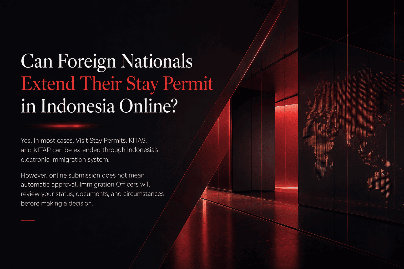 Bolehkah Orang Asing Perpanjang Izin Tinggal di Indonesia Secara Online?