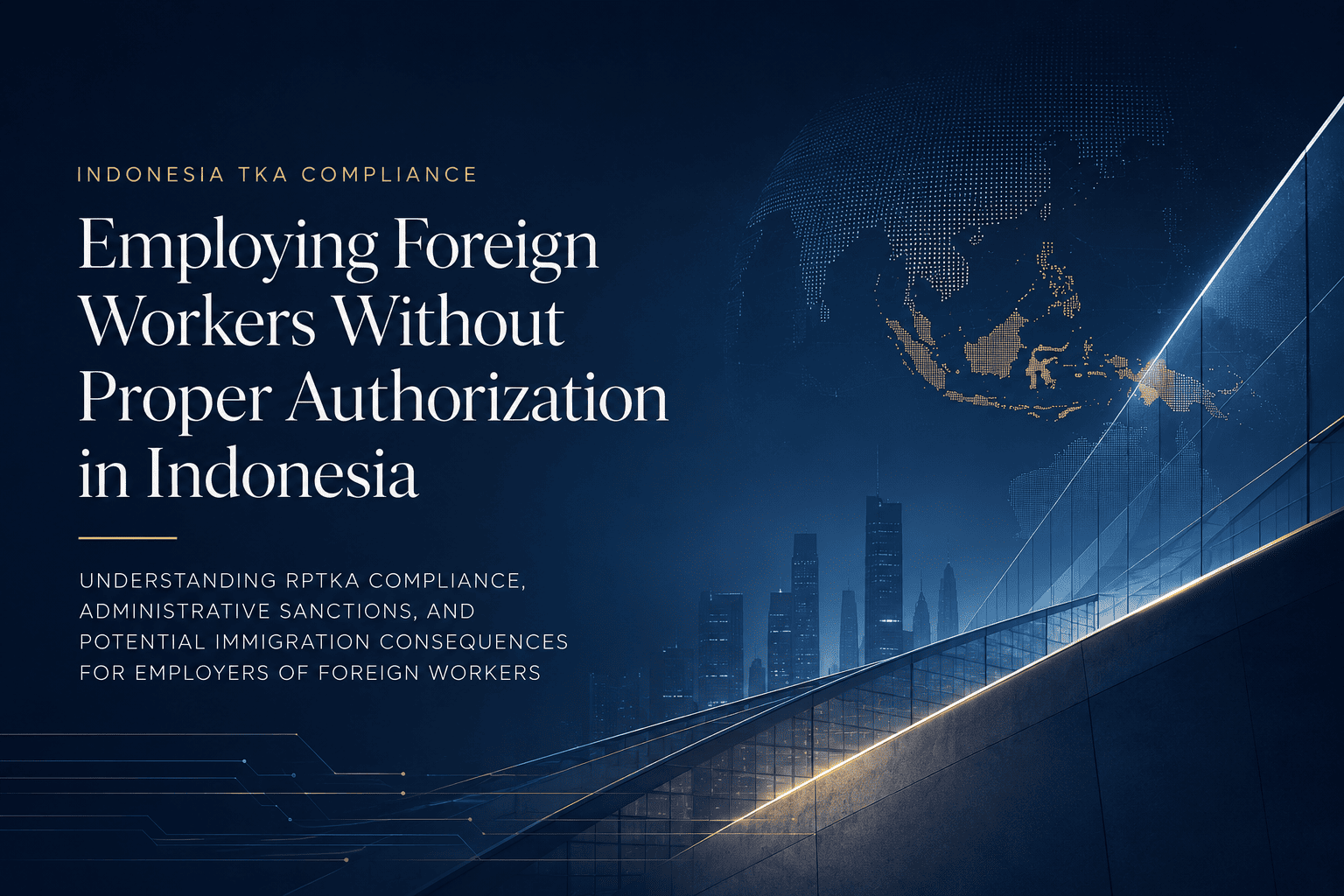 Employing Foreign Workers Without Proper Authorization in Indonesia: Administrative Sanctions and Immigration Risks