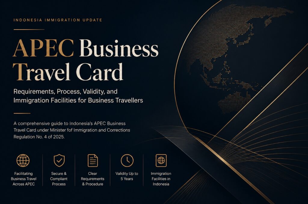 Indonesia APEC Business Travel Card (ABTC): Requirements, Application Process, Validity, and Immigration Facilities for Business Travellers