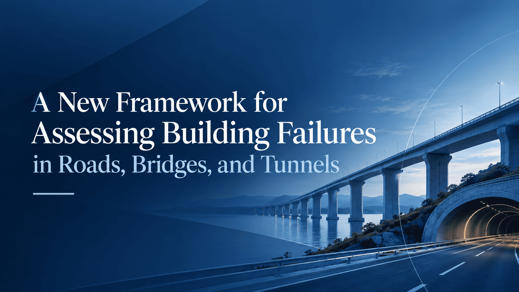 A New Framework for Assessing Building Failures in Roads, Bridges, and Tunnels